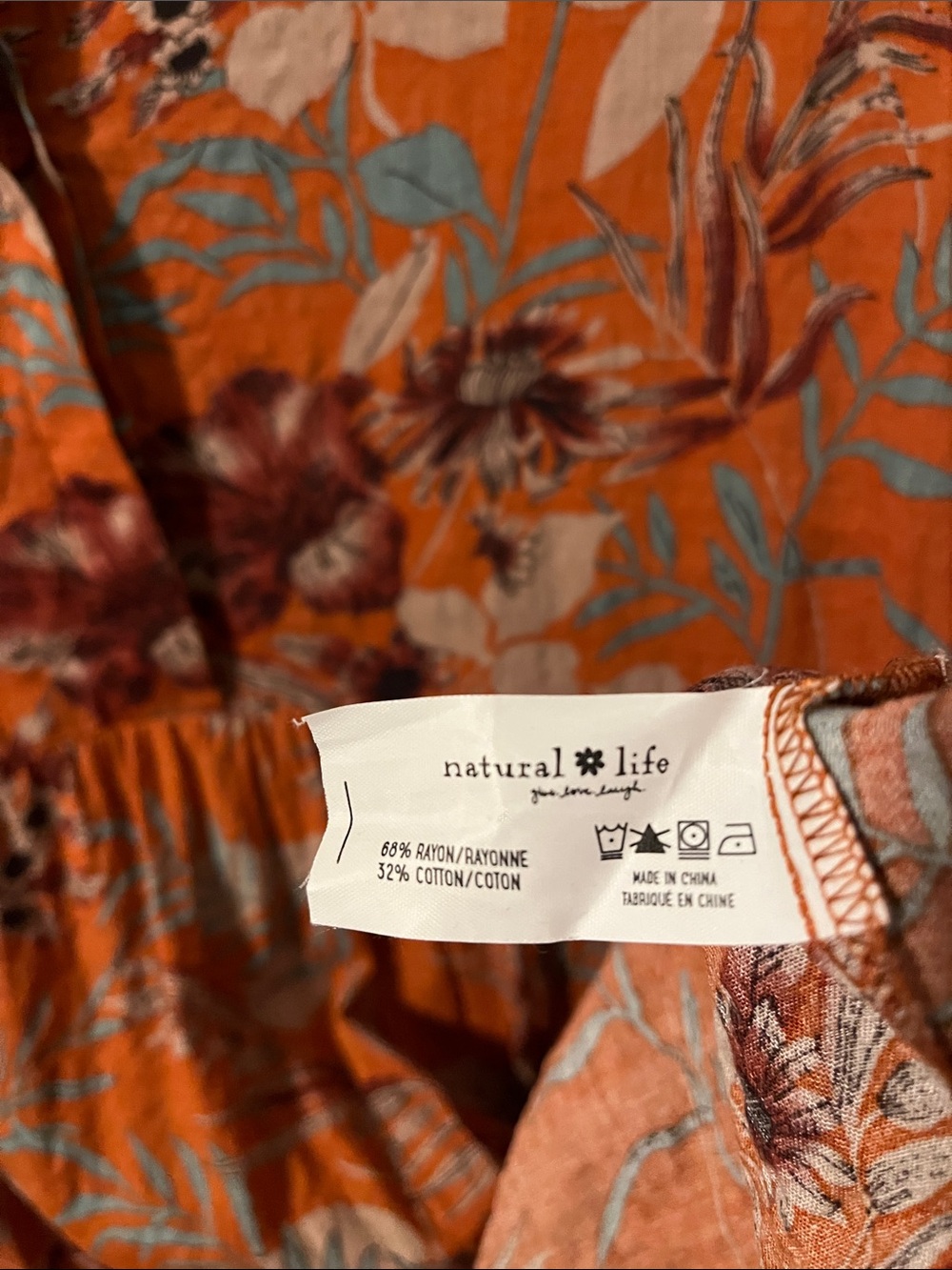 Natural Life "Rebecca" Midi Dress Size Large - Picture 4 of 4